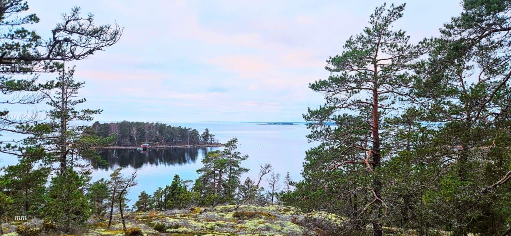 Vävars mökkimaisema.